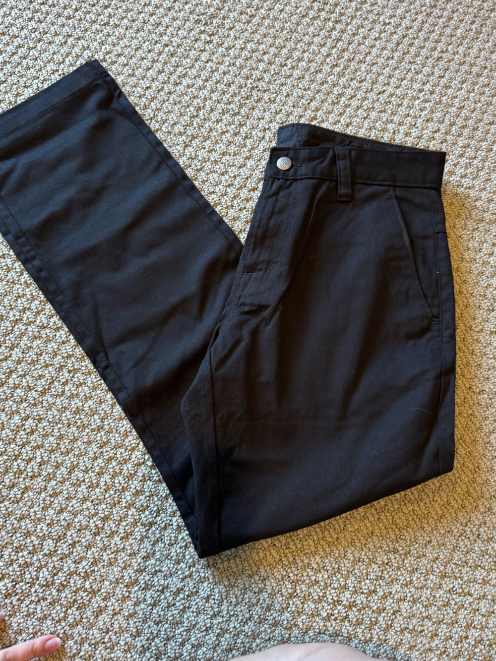 Volcom Men's Black Casual Chinos